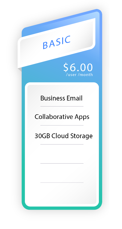 Google Gsuite Basic Plan