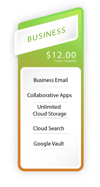 Google Gsuite Business Plan